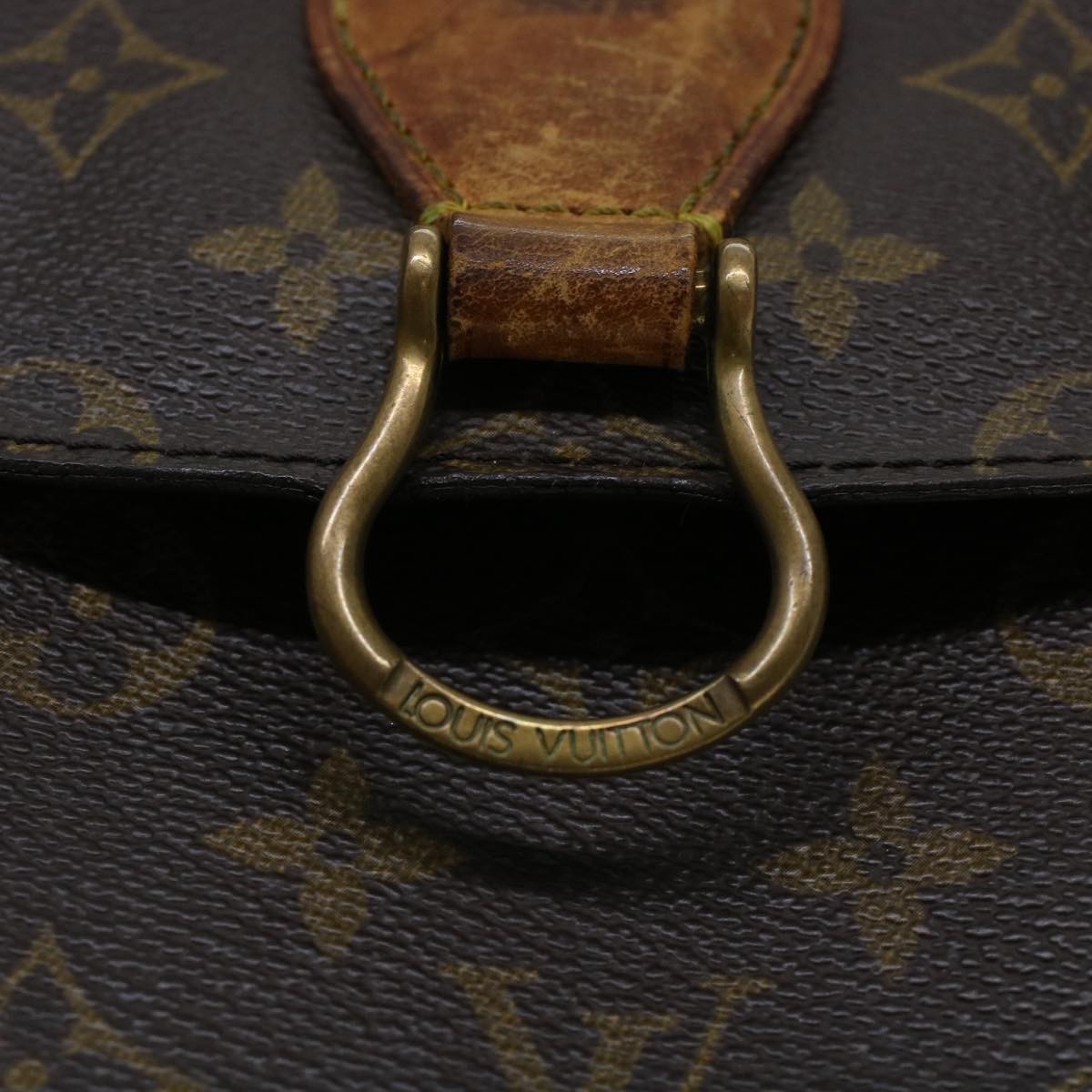 LOUIS VUITTON Monogram Saint Cloud GM Shoulder Bag M51242 LV Auth hk721