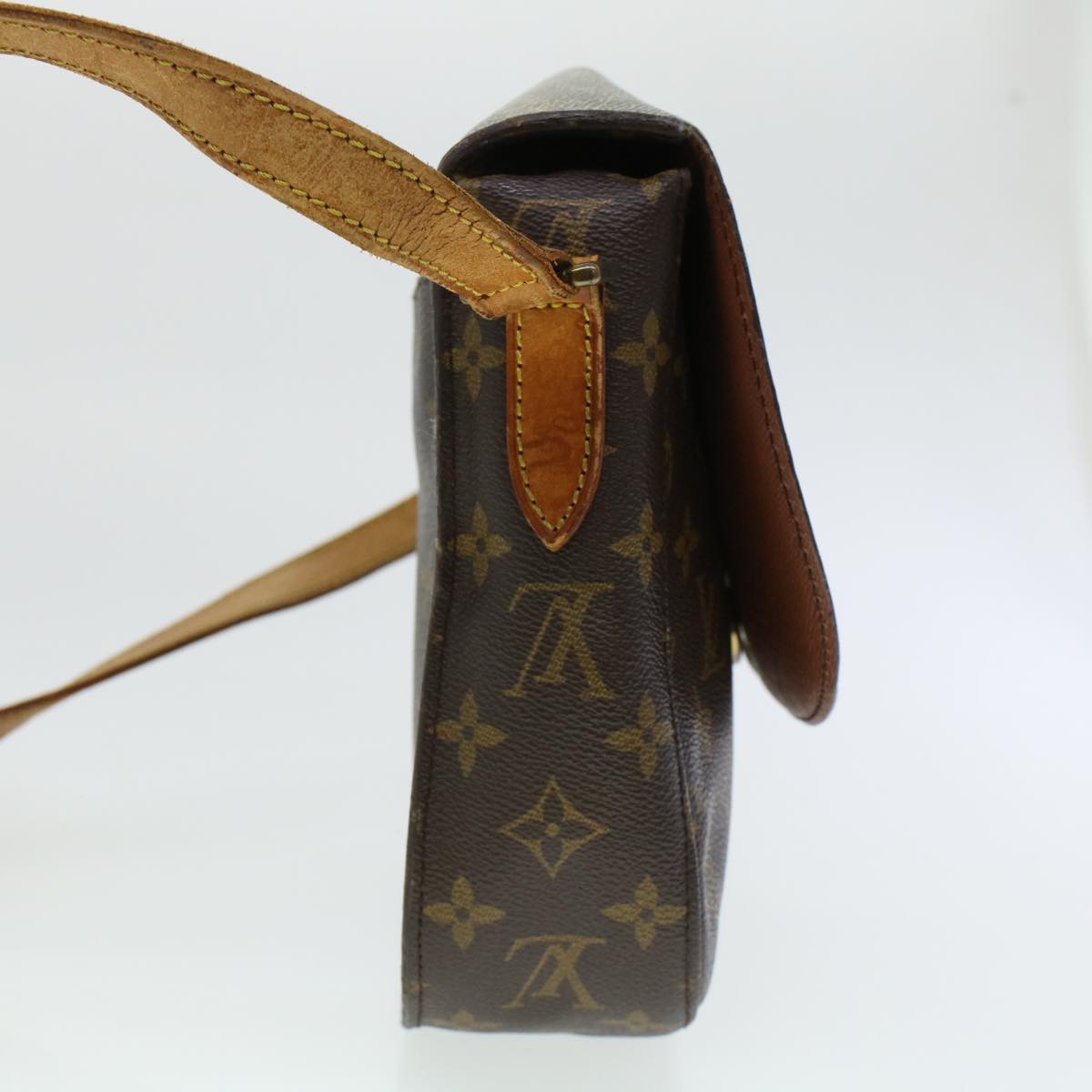 LOUIS VUITTON Monogram Saint Cloud GM Shoulder Bag M51242 LV Auth hk721