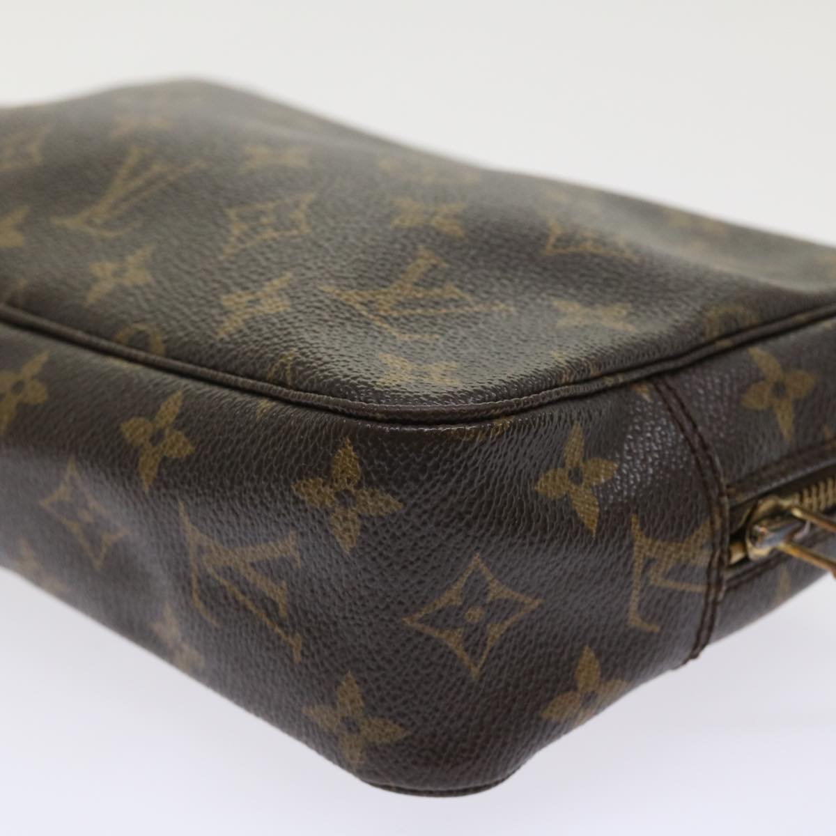 LOUIS VUITTON Monogram Trousse Toilette 23 Clutch Bag M47524 LV Auth hk736