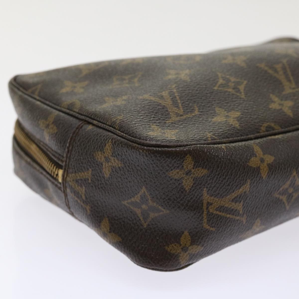 LOUIS VUITTON Monogram Trousse Toilette 23 Clutch Bag M47524 LV Auth hk736