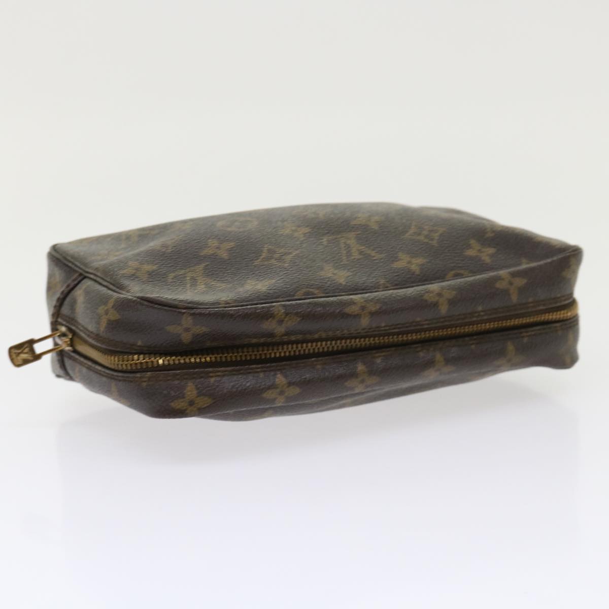 LOUIS VUITTON Monogram Trousse Toilette 23 Clutch Bag M47524 LV Auth hk736