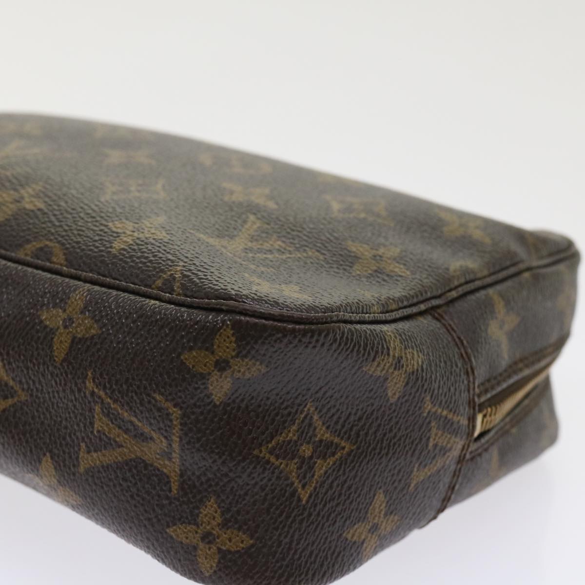 LOUIS VUITTON Monogram Trousse Toilette 23 Clutch Bag M47524 LV Auth hk736