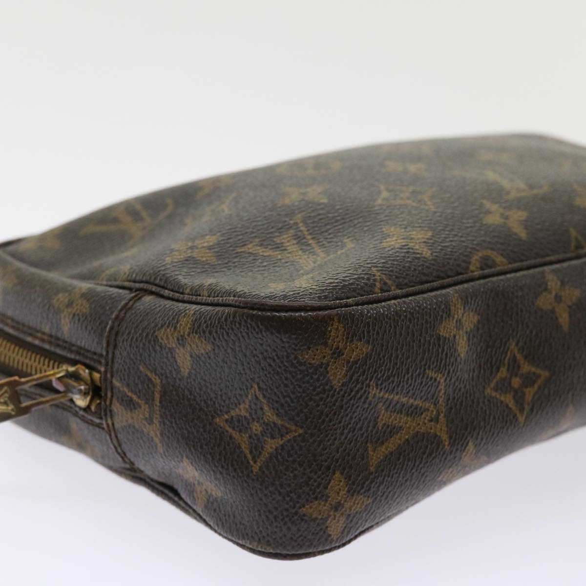 LOUIS VUITTON Monogram Trousse Toilette 23 Clutch Bag M47524 LV Auth hk736