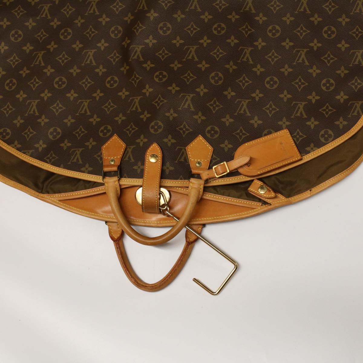 LOUIS VUITTON Monogram Housse Porte Habits Garment Cover M23434 LV Auth hk756