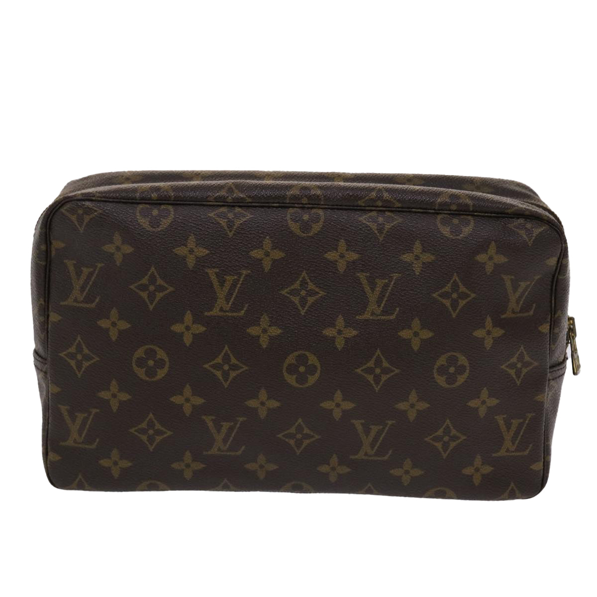 LOUIS VUITTON Monogram Trousse Toilette 28 Clutch Bag M47522 LV Auth hk769 - 0