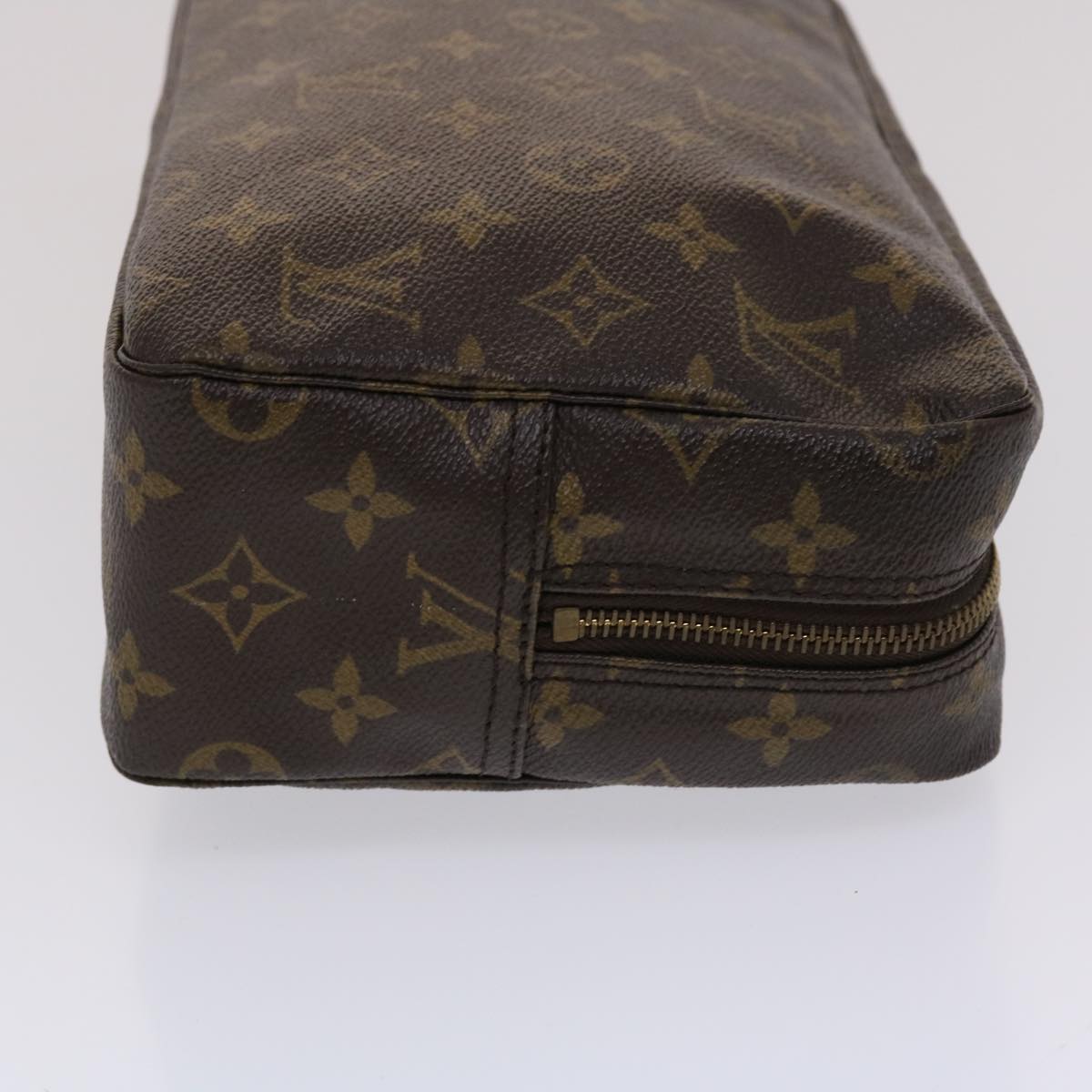 LOUIS VUITTON Monogram Trousse Toilette 28 Clutch Bag M47522 LV Auth hk769