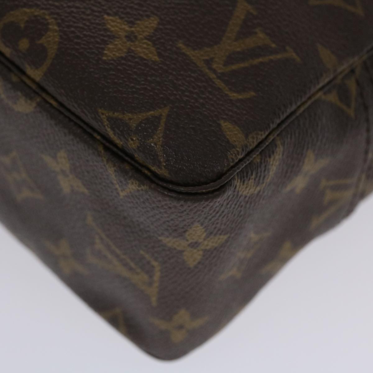 LOUIS VUITTON Monogram Trousse Toilette 28 Clutch Bag M47522 LV Auth hk769