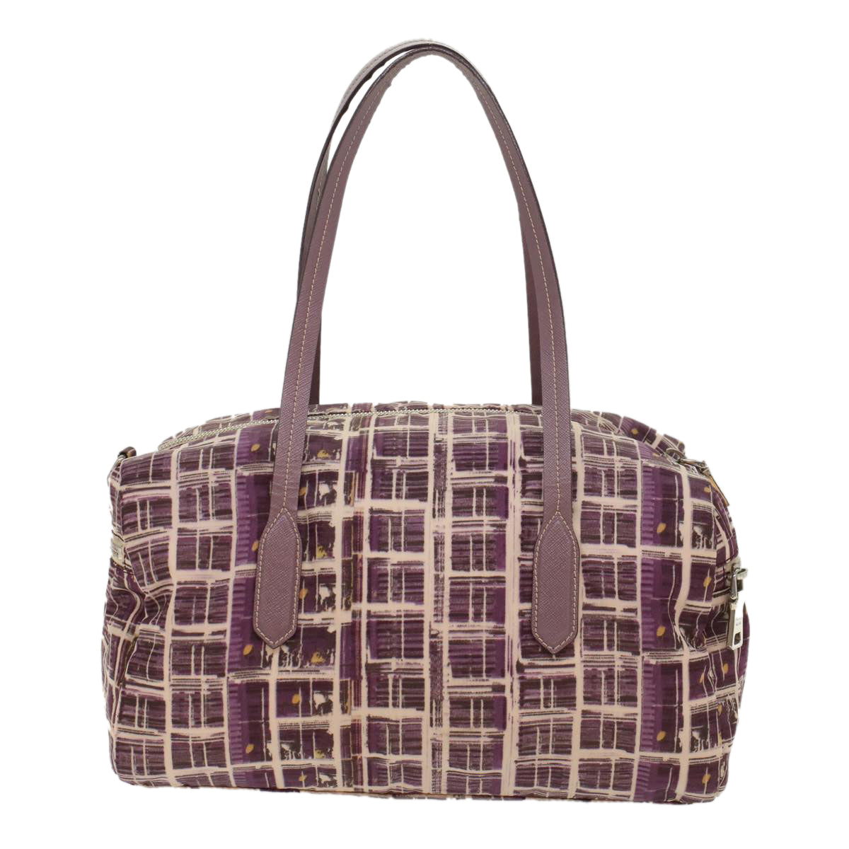 PRADA Shoulder Bag Nylon Purple Auth hk779 - 0