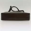 BURBERRY Nova Check Shoulder Bag Canvas Beige Brown Auth hk811-5