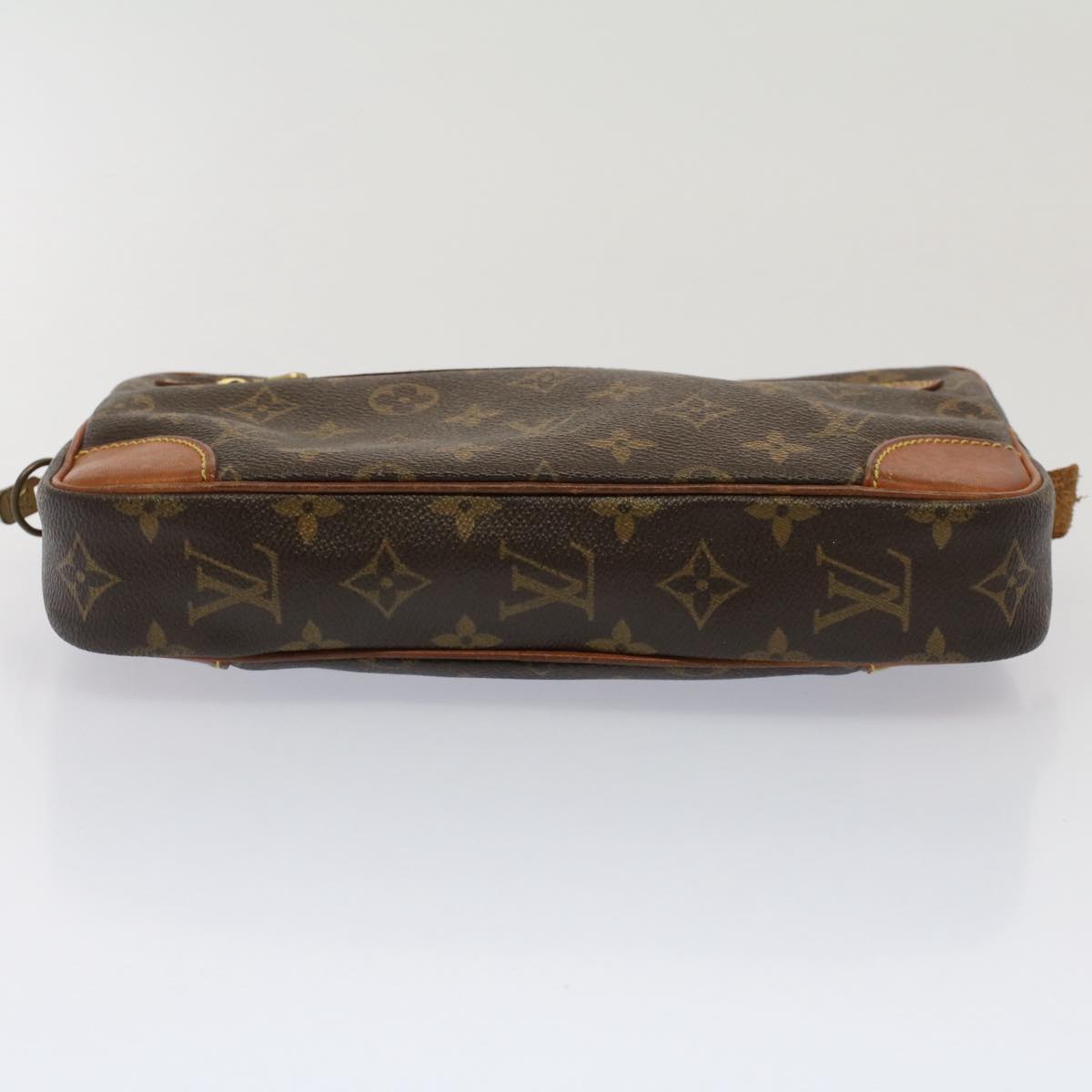 LOUIS VUITTON Monogram Marly Dragonne PM Clutch Bag M51827 LV Auth hk814