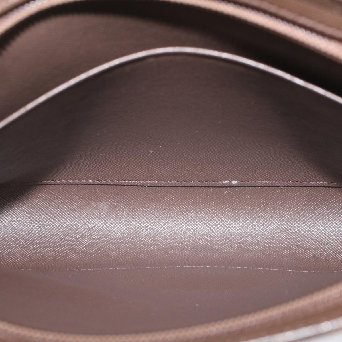 Burberrys Nova Check Clutch Bag Canvas Leather Khaki Brown Auth hk820