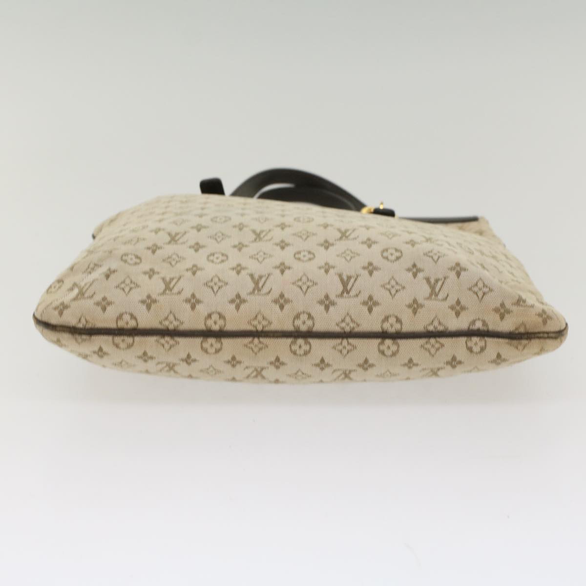 LOUIS VUITTON Monogram Mini Françoise Hand Bag 2way Khaki M92209 LV Auth hk863