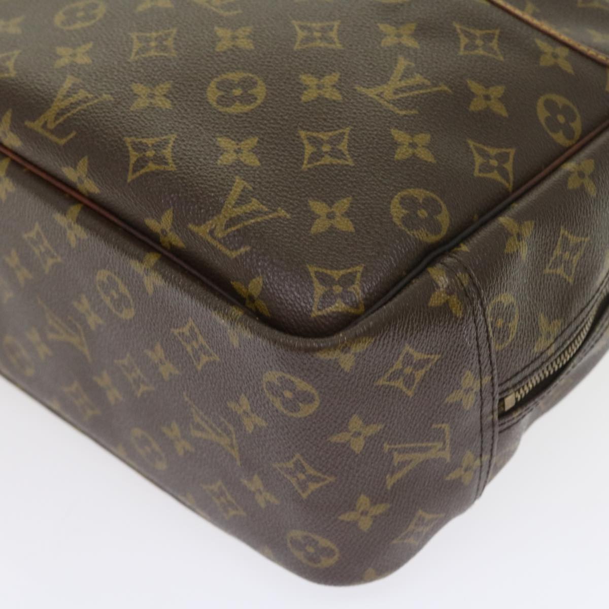 LOUIS VUITTON Monogram Deauville Hand Bag M47270 LV Auth hk864