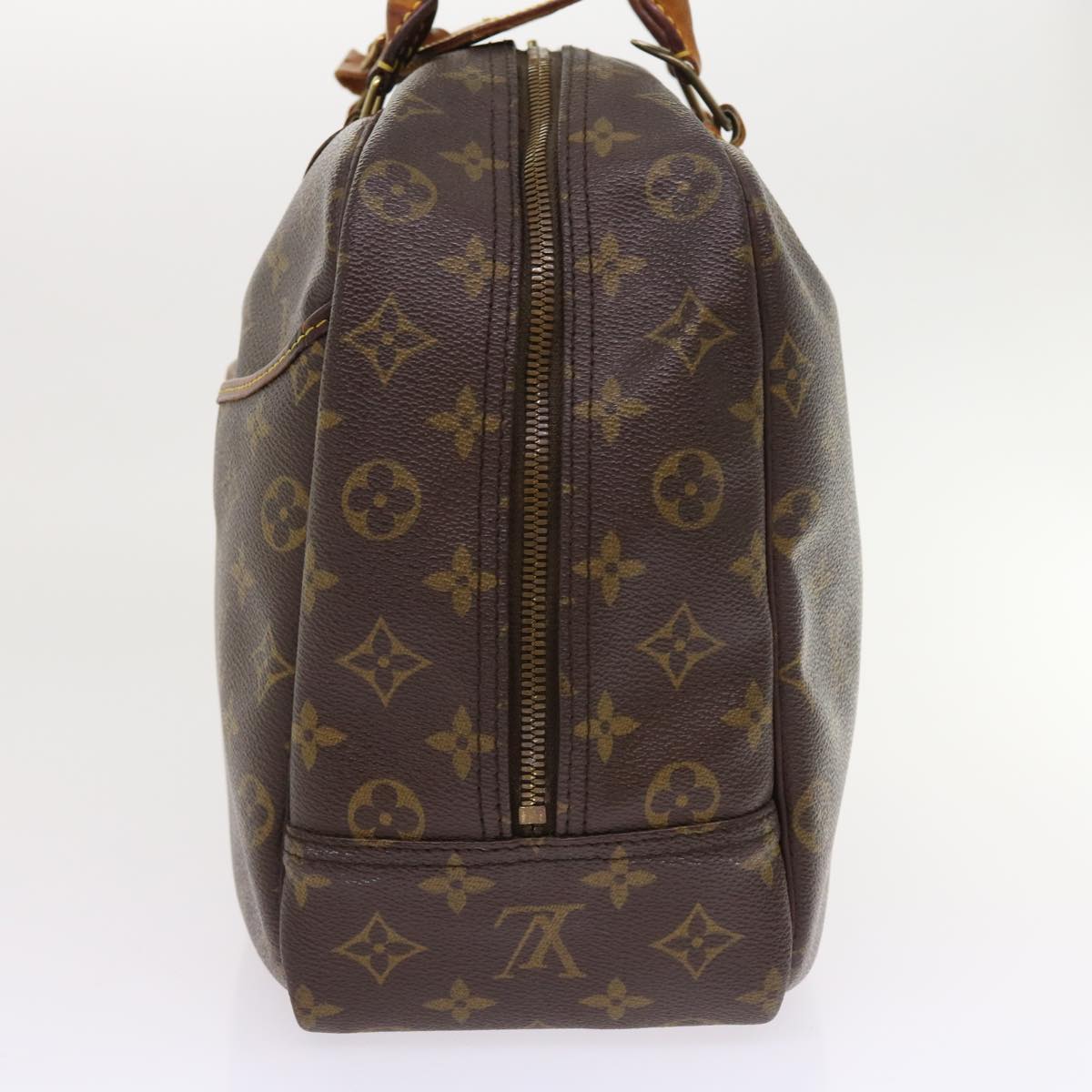 LOUIS VUITTON Monogram Deauville Hand Bag M47270 LV Auth hk864