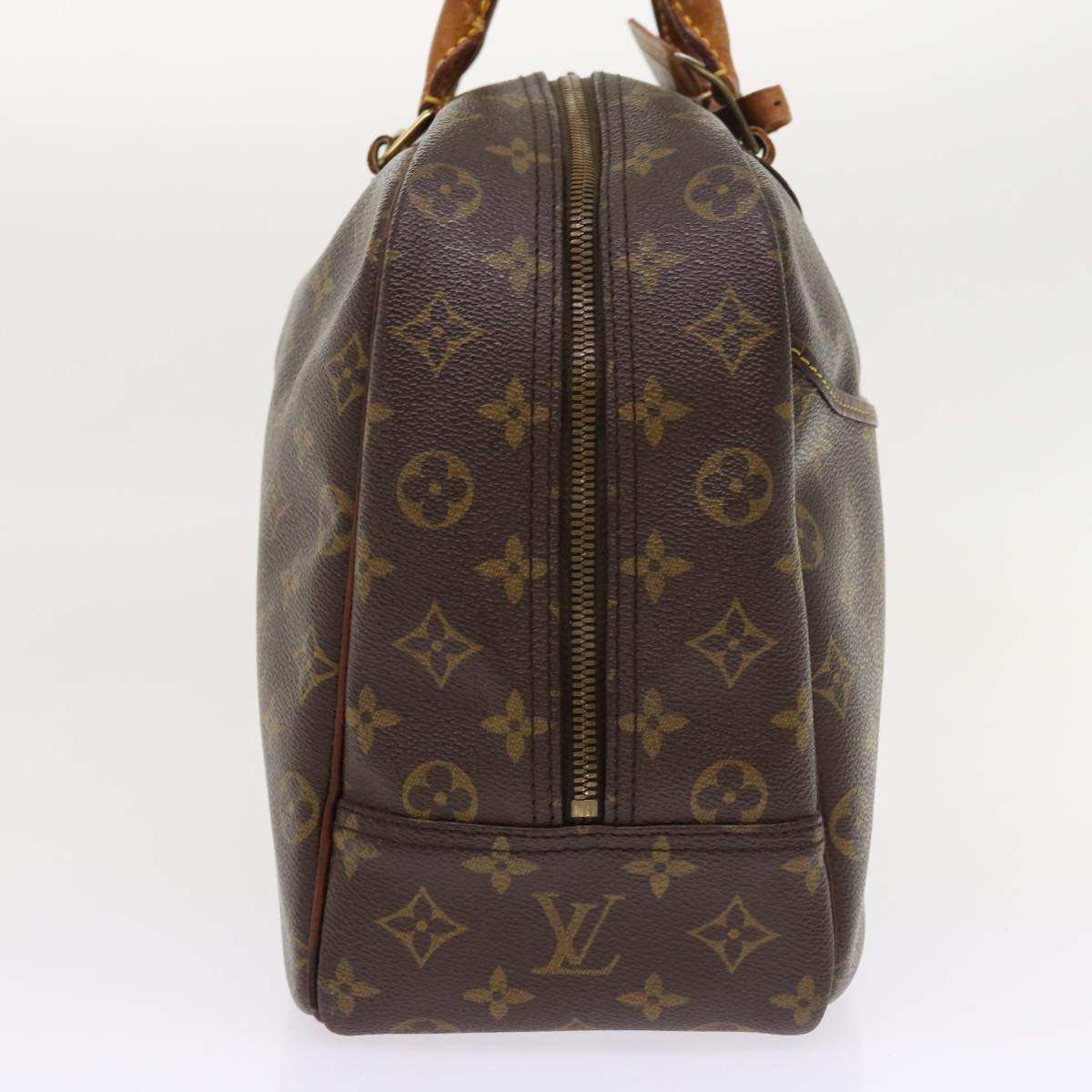 LOUIS VUITTON Monogram Deauville Hand Bag M47270 LV Auth hk864