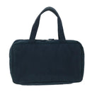 PRADA Hand Bag Nylon Navy Auth hk867-2