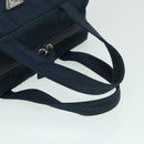 PRADA Hand Bag Nylon Navy Auth hk867-7