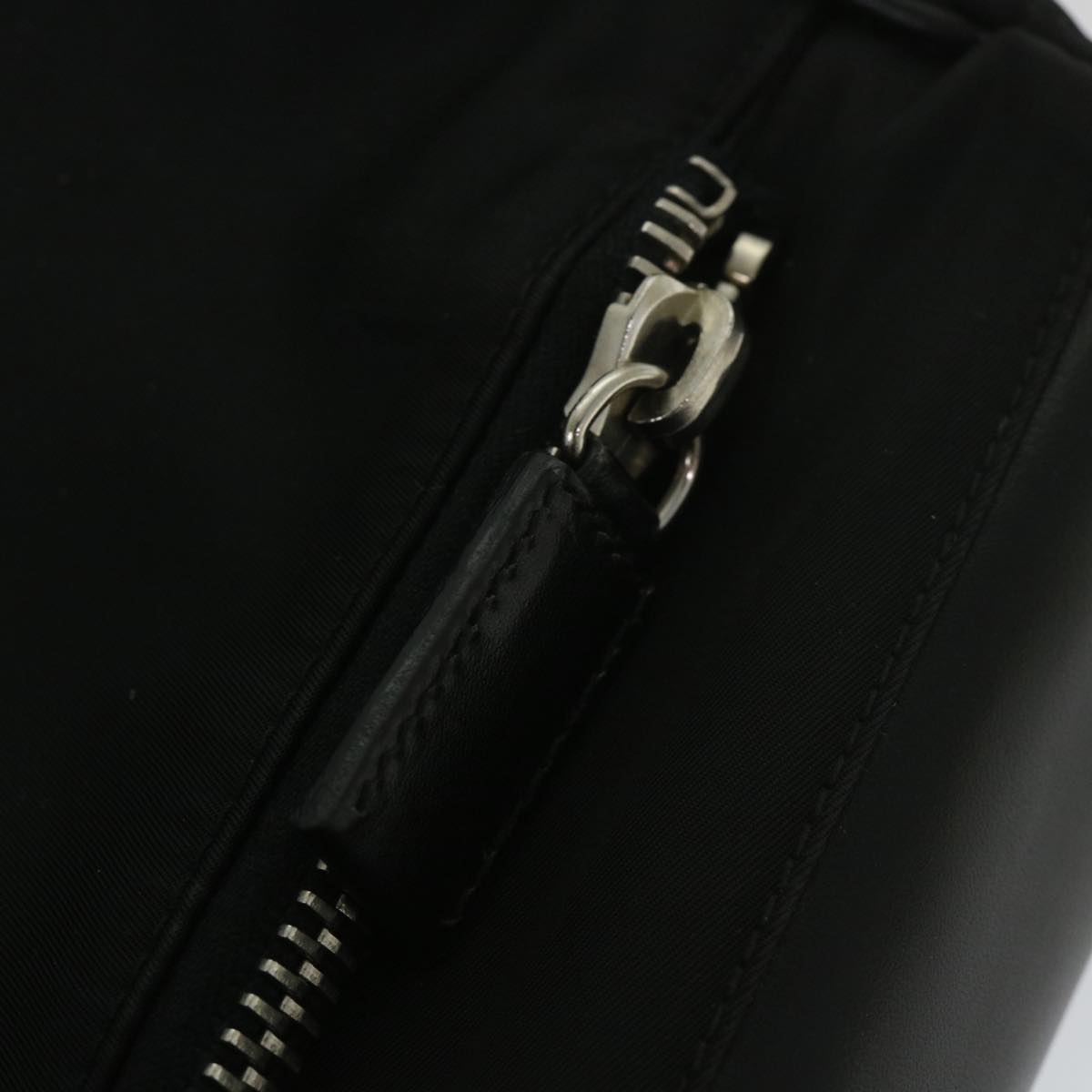 PRADA Business Bag Nylon Black Auth hk881
