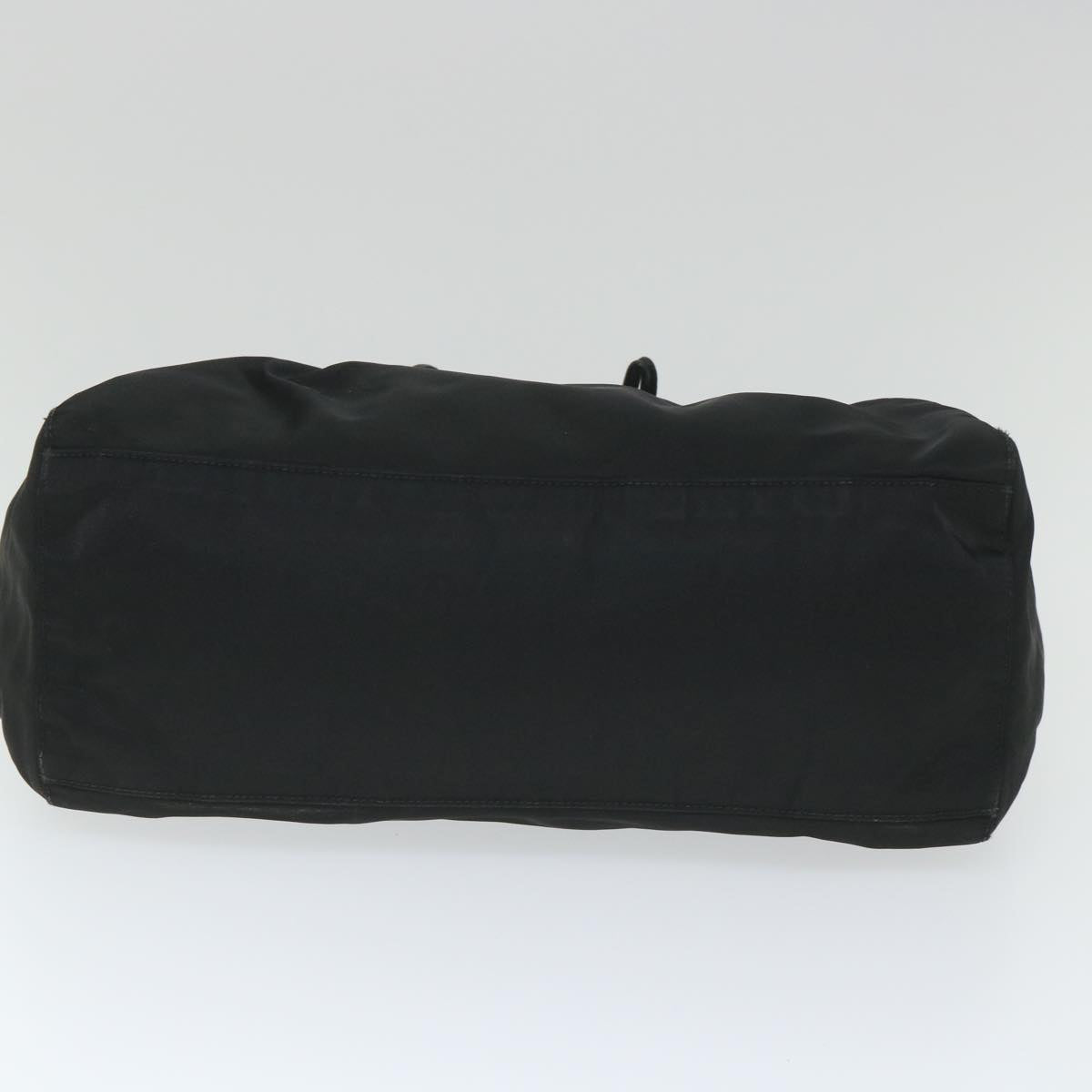 PRADA Hand Bag Nylon Black Auth hk884