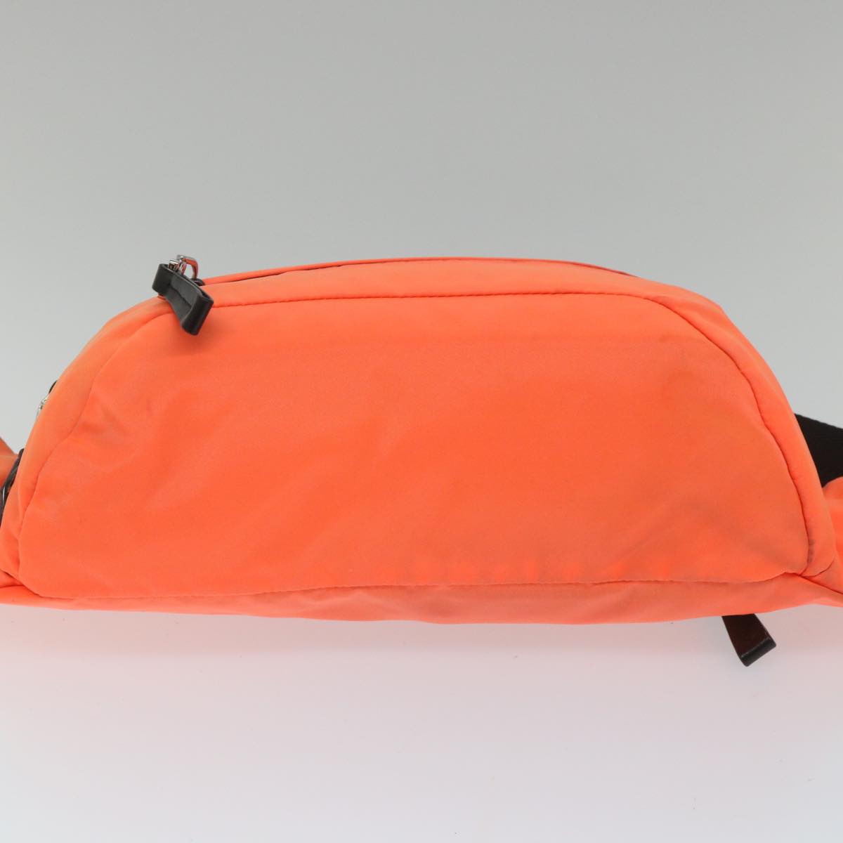 PRADA Waist bag Nylon Orange Auth hk893