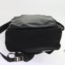 FENDI Backpack Nylon Leather Black Auth hk906-5