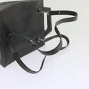 Salvatore Ferragamo Hand Bag Leather 2way Gray Auth hk919-9