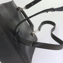 Salvatore Ferragamo Hand Bag Leather 2way Gray Auth hk919-15