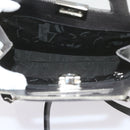 Salvatore Ferragamo Hand Bag Leather 2way Gray Auth hk919-11