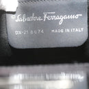Salvatore Ferragamo Hand Bag Leather 2way Gray Auth hk919-12