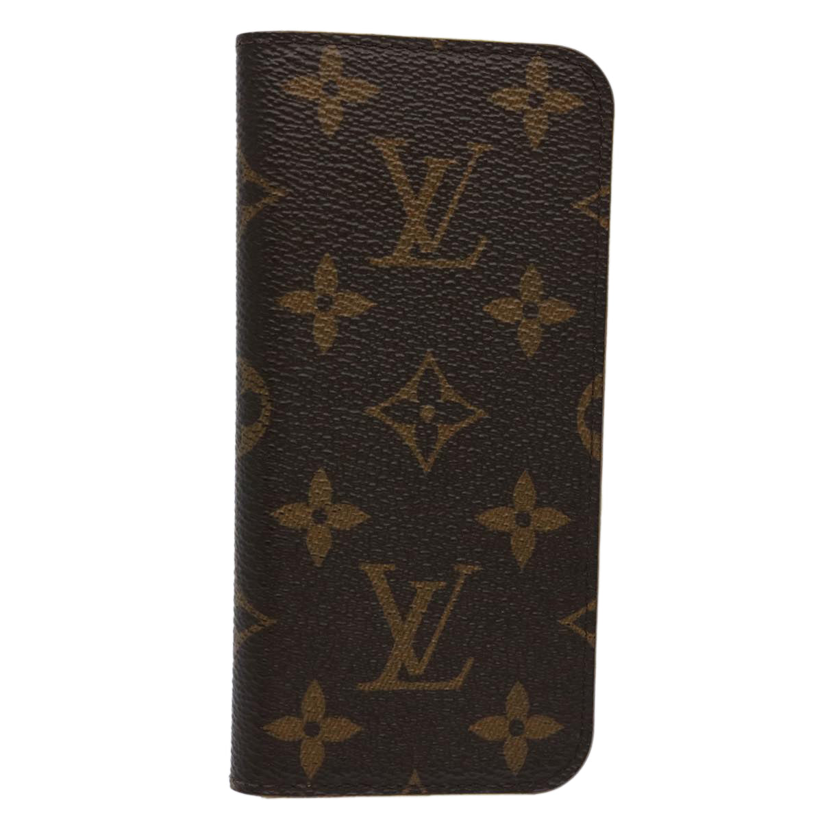 LOUIS VUITTON Monogram iPhone Case Yellow M61908 LV Auth hk990