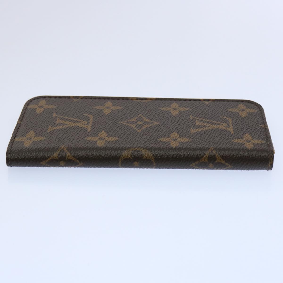 LOUIS VUITTON Monogram iPhone Case Yellow M61908 LV Auth hk990