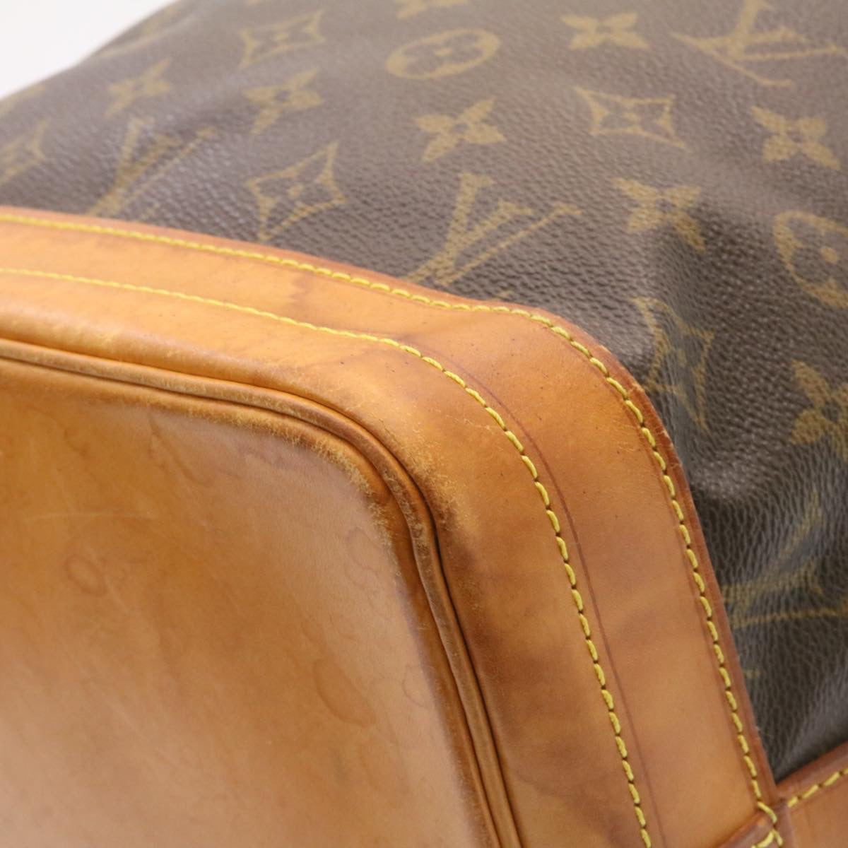 LOUIS VUITTON Monogram Noe Shoulder Bag M42224 LV Auth hs100