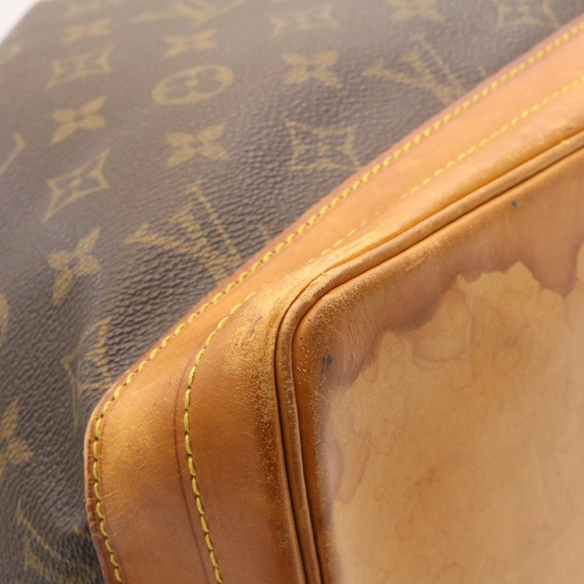 LOUIS VUITTON Monogram Noe Shoulder Bag M42224 LV Auth hs100