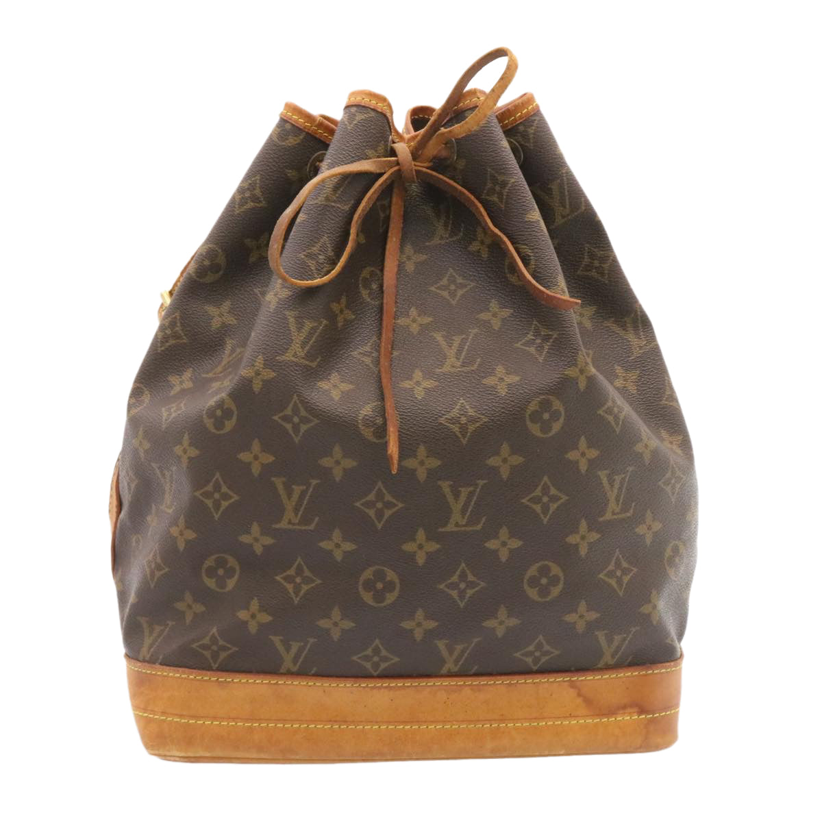 LOUIS VUITTON Monogram Noe Shoulder Bag M42224 LV Auth hs100