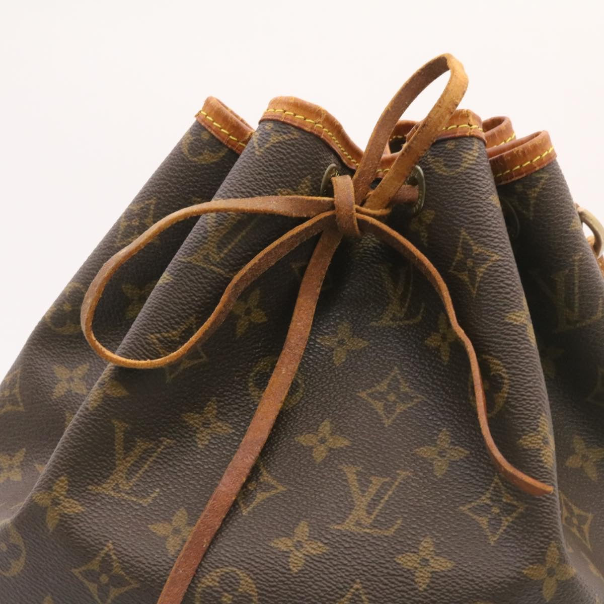 LOUIS VUITTON Monogram Noe Shoulder Bag M42224 LV Auth hs100