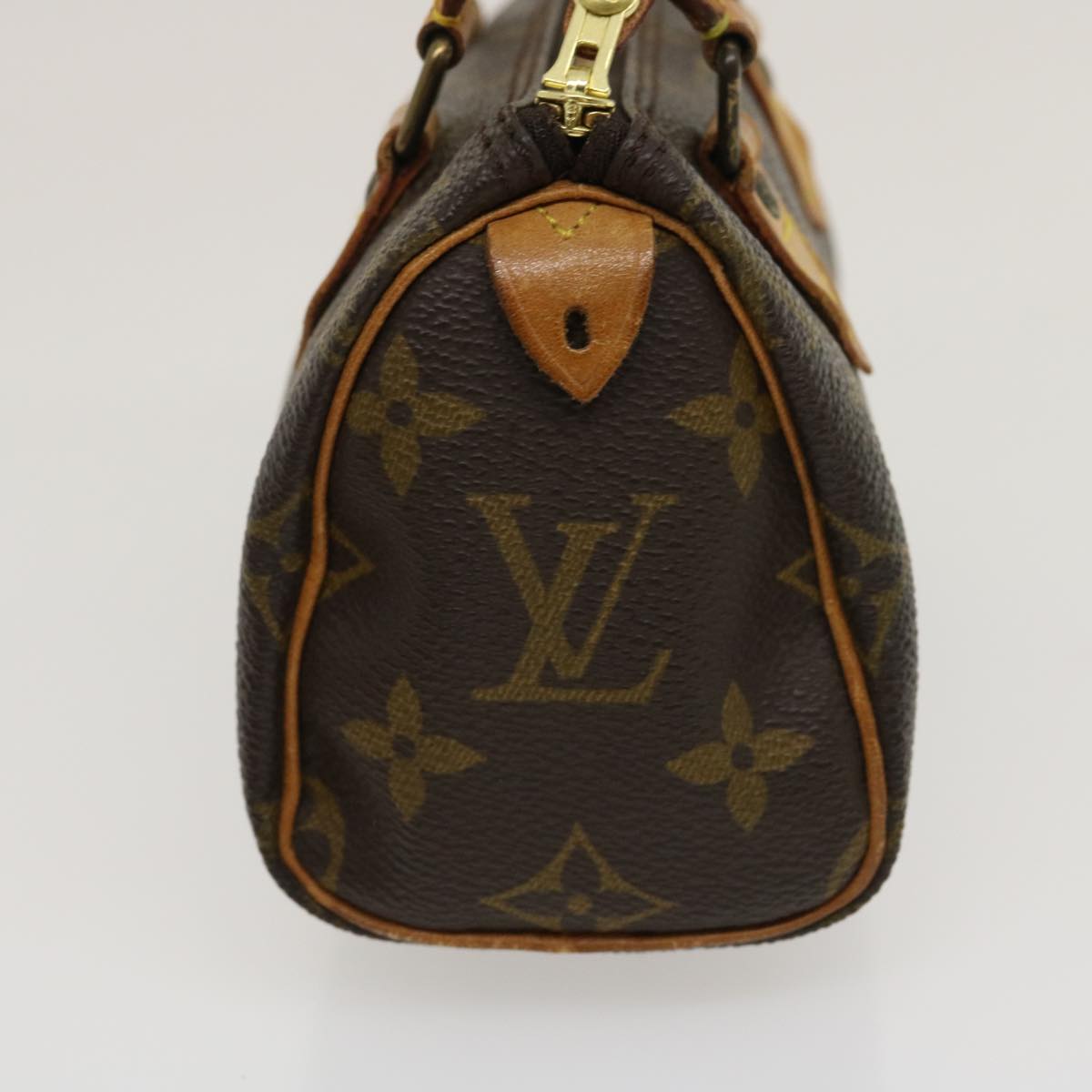 LOUIS VUITTON Monogram Mini Speedy Hand Bag M41534 LV Auth hs1028
