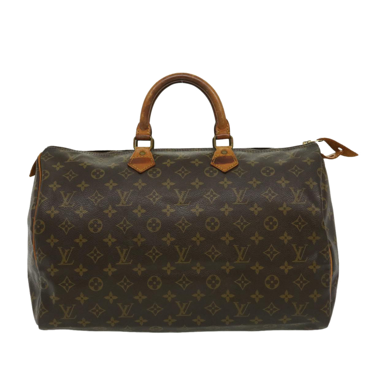 LOUIS VUITTON Monogram Speedy 40 Hand Bag M41522 LV Auth hs1039