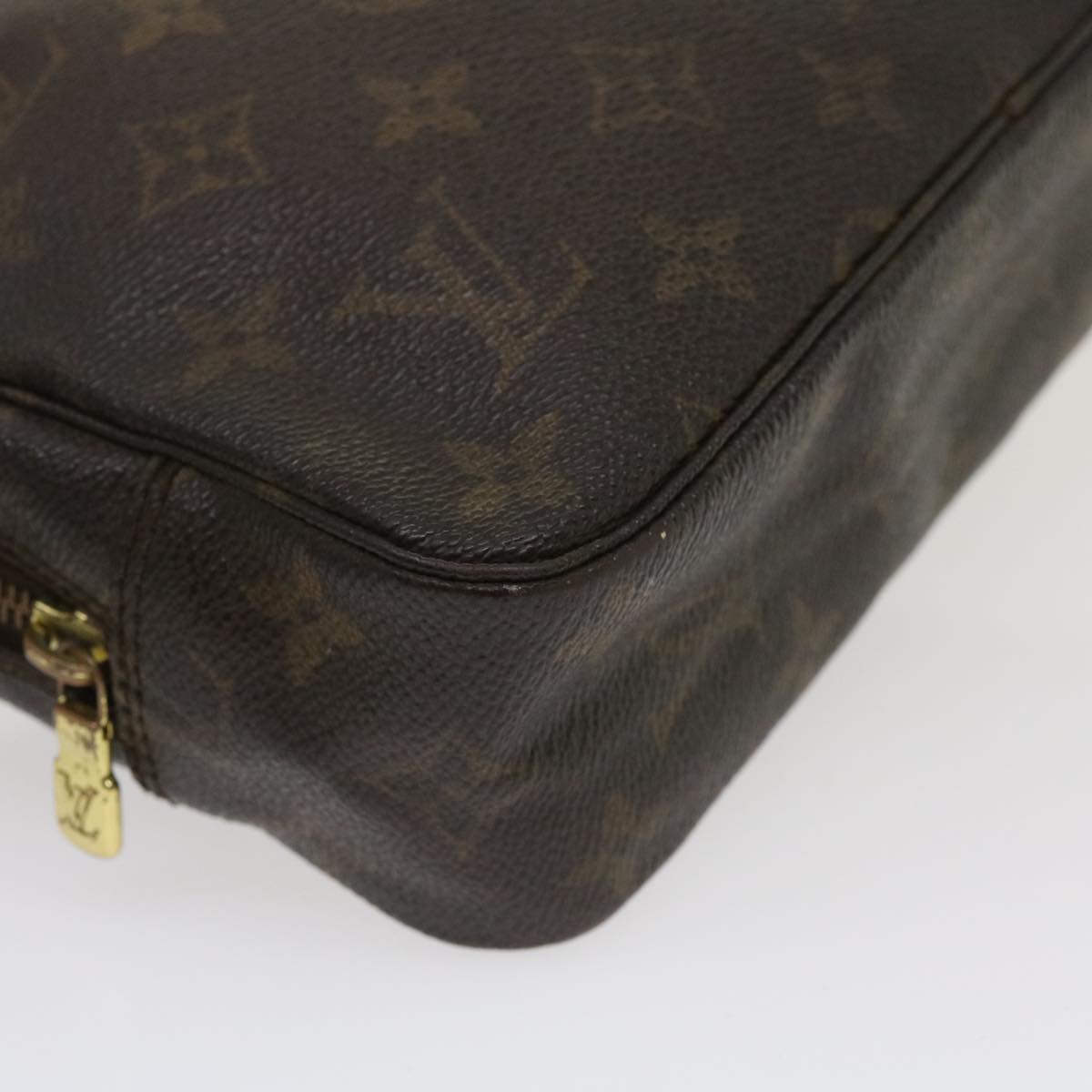 LOUIS VUITTON Monogram Trousse Toilette 23 Clutch Bag M47524 LV Auth hs1040