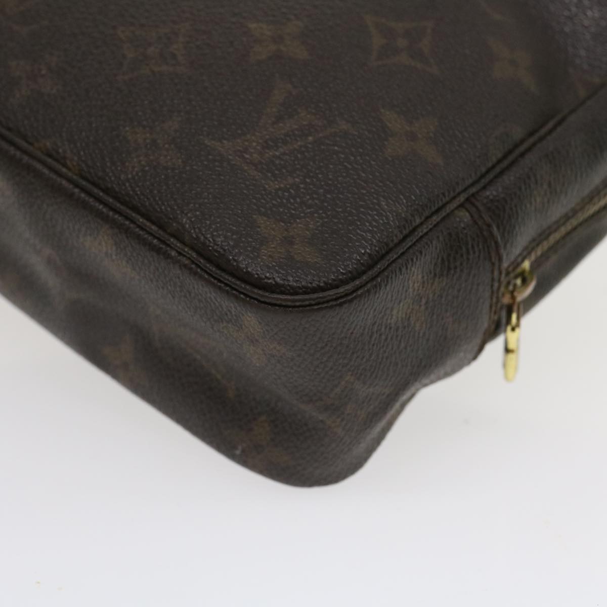 LOUIS VUITTON Monogram Trousse Toilette 23 Clutch Bag M47524 LV Auth hs1040