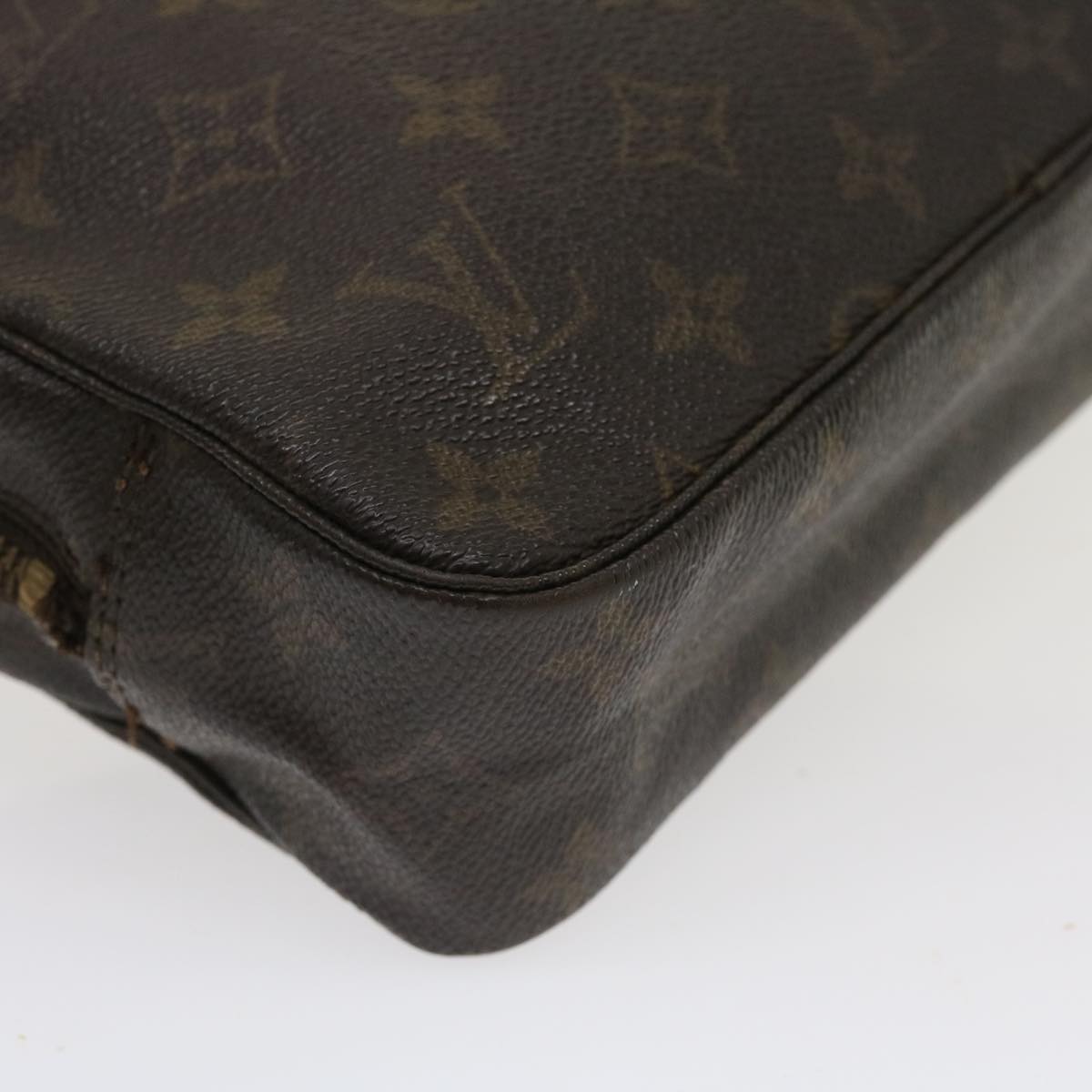 LOUIS VUITTON Monogram Trousse Toilette 23 Clutch Bag M47524 LV Auth hs1040