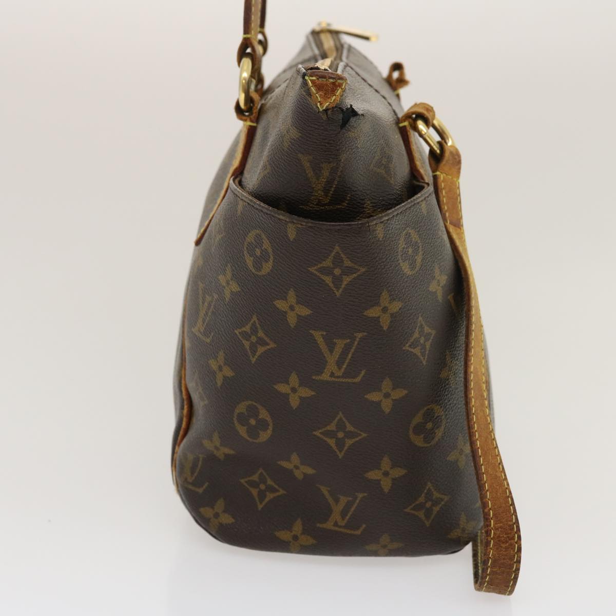 LOUIS VUITTON Monogram Totally PM Tote Bag M56688 LV Auth hs1044