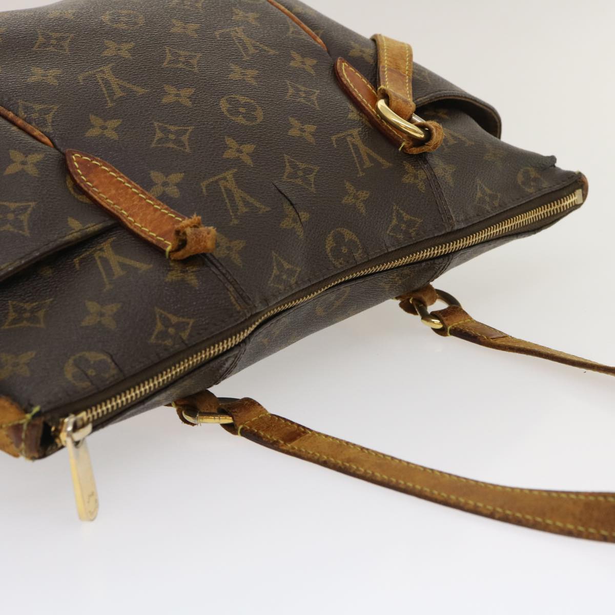 LOUIS VUITTON Monogram Totally PM Tote Bag M56688 LV Auth hs1044