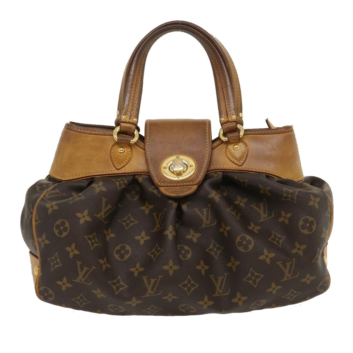 LOUIS VUITTON Monogram Boetie PM Shoulder Bag M45715 LV Auth hs1056