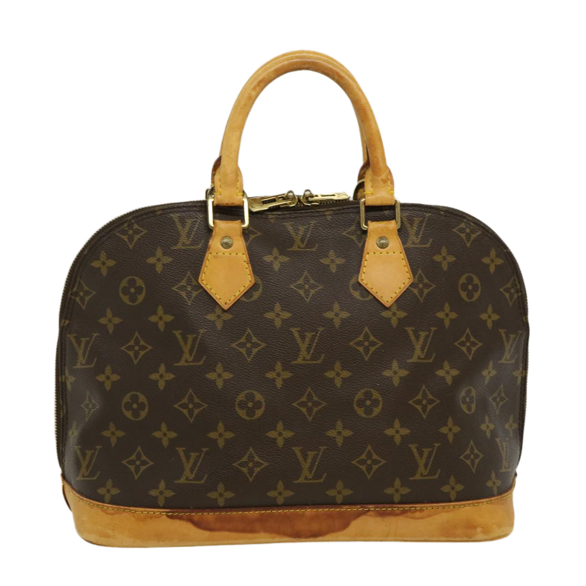 LOUIS VUITTON Monogram Alma Hand Bag M51130 LV Auth hs1068