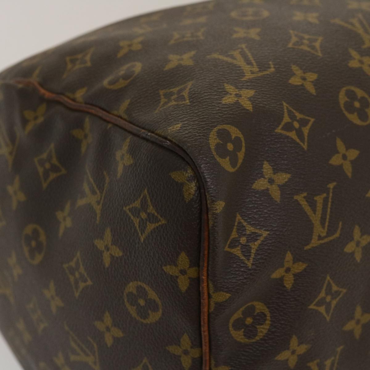 LOUIS VUITTON Monogram Keepall 50 Boston Bag M41426 LV Auth hs1103