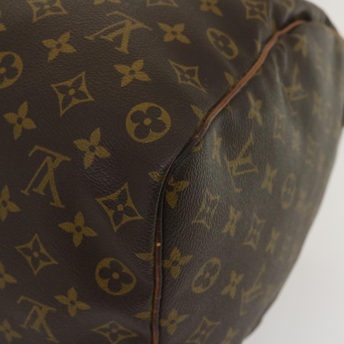 LOUIS VUITTON Monogram Keepall 50 Boston Bag M41426 LV Auth hs1103