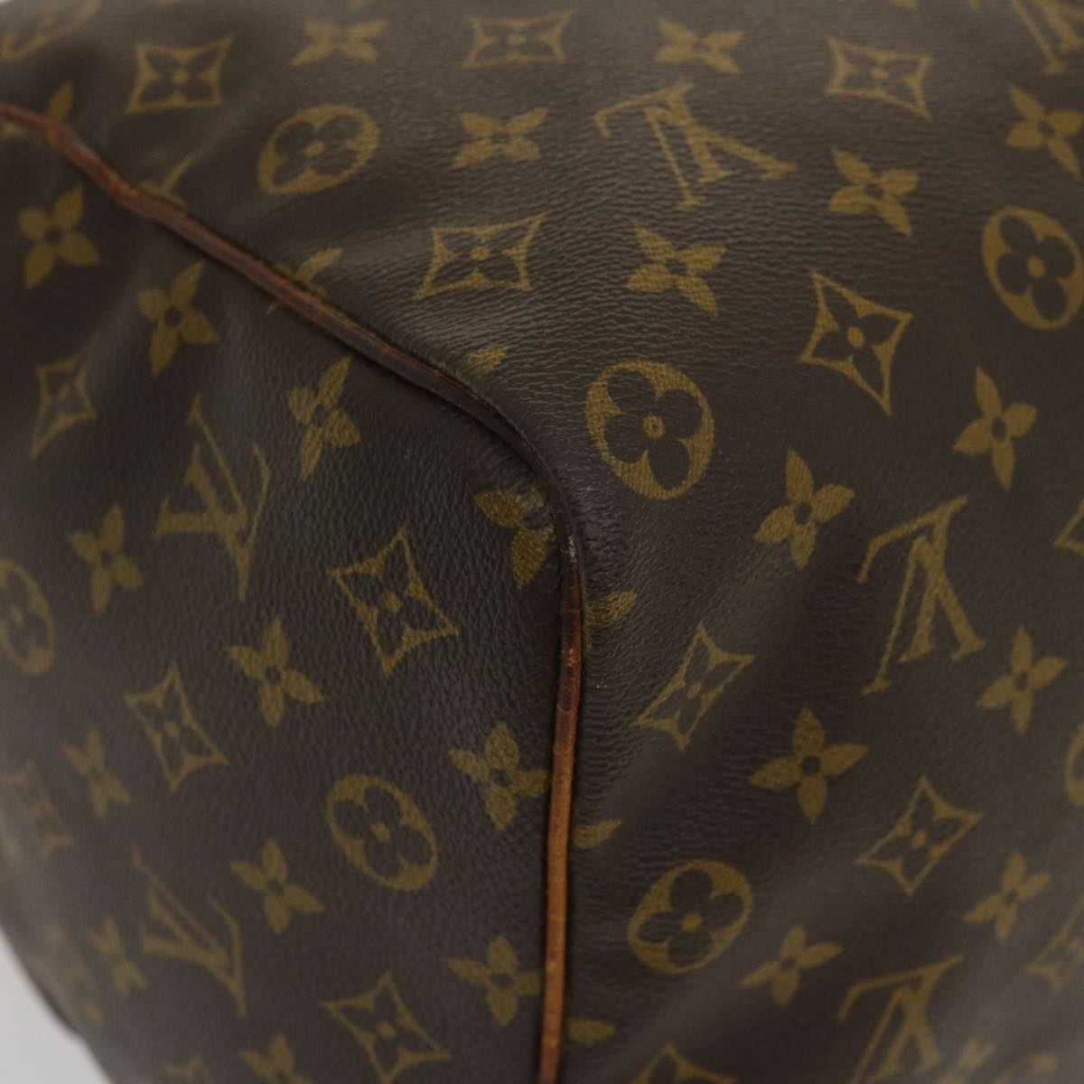 LOUIS VUITTON Monogram Keepall 50 Boston Bag M41426 LV Auth hs1103