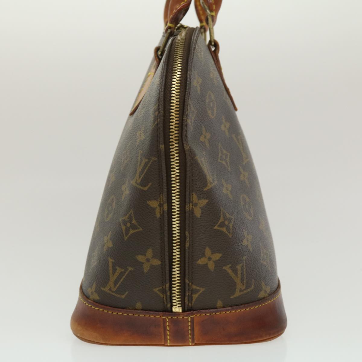 LOUIS VUITTON Monogram Alma Hand Bag M51130 LV Auth hs1122