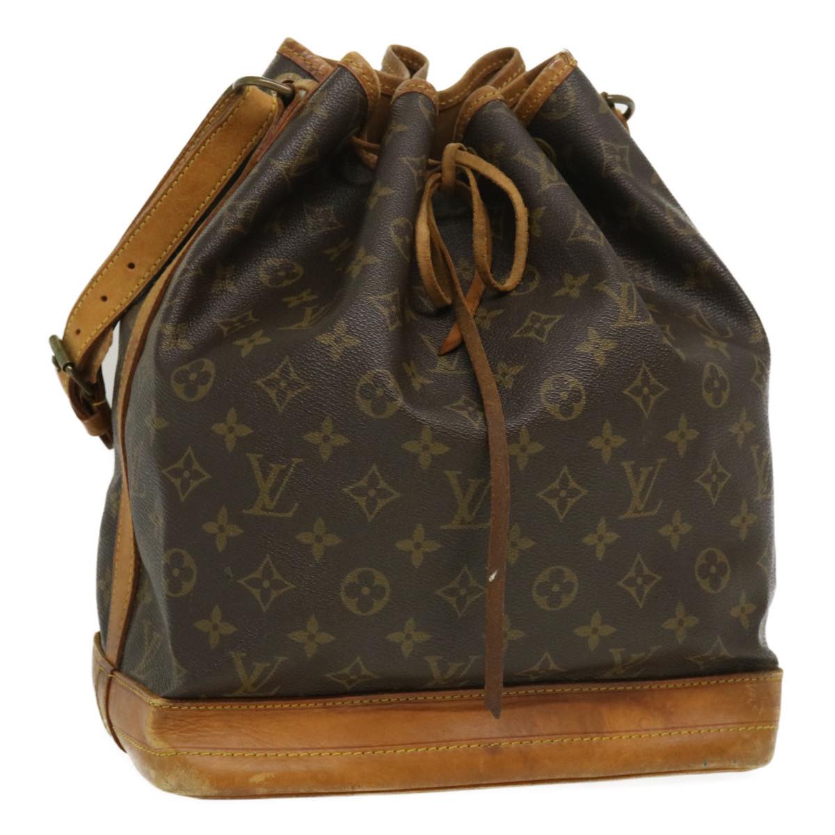 LOUIS VUITTON Monogram Noe Shoulder Bag M42224 LV Auth hs1133