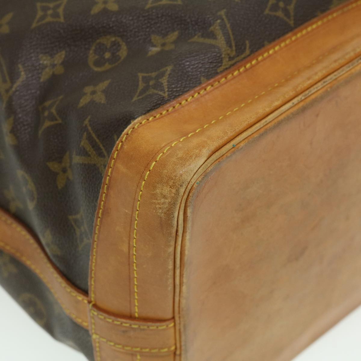 LOUIS VUITTON Monogram Noe Shoulder Bag M42224 LV Auth hs1133